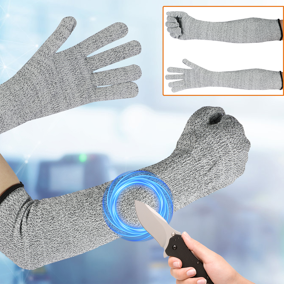 Breathable HPPE Cut Resistant  - Cut Resistant Glove avaliação e preço