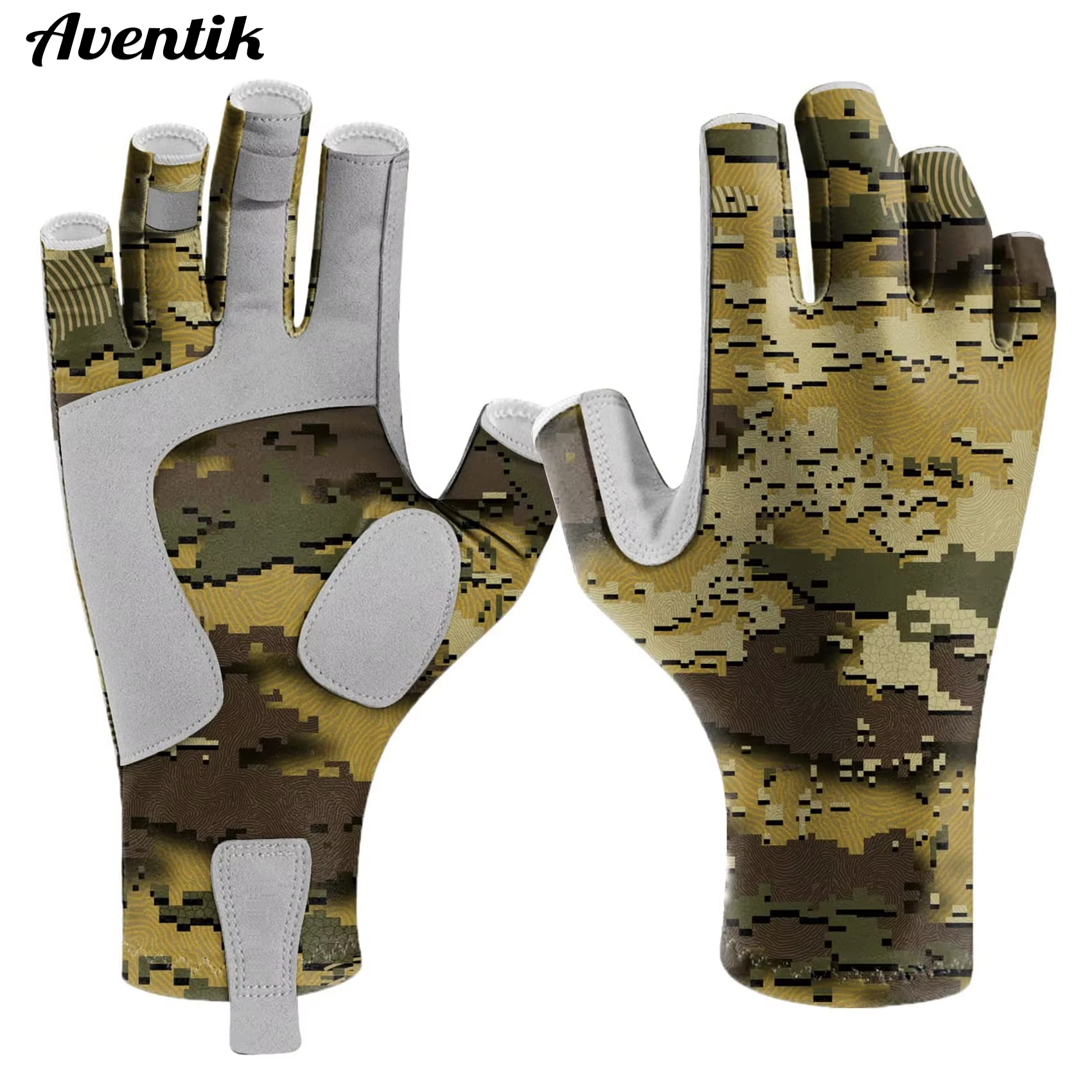 Aventik Fingerless Fishing Glo - Cycling Glove Padded avaliação e preço
