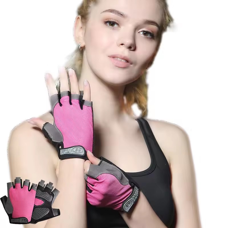 Breathable Anti-Slip Half Fing - Workout Glove Gym avaliação e preço