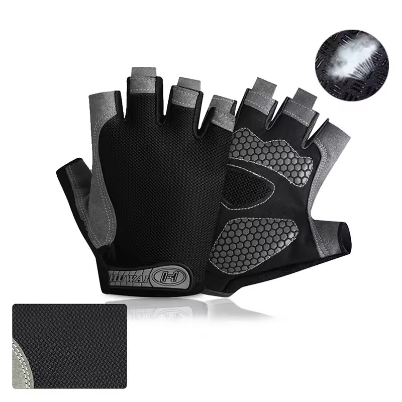 Breathable Anti-Slip Half Fing - Workout Glove Gym avaliação e preço