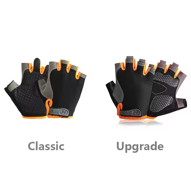 Breathable Anti-Slip Half Fing - Workout Glove Gym avaliação e preço