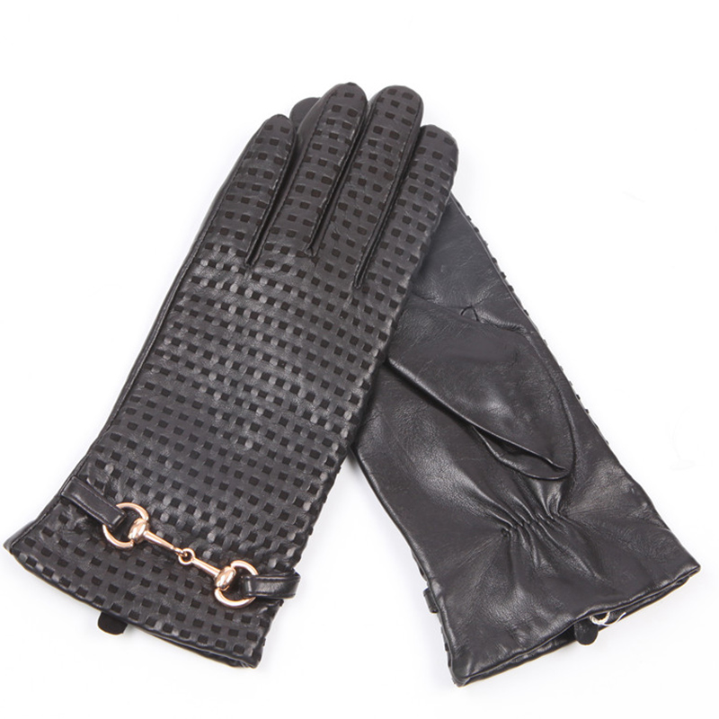 Autumn Winter Real Leather Glo - Wool Glove Lined avaliação e preço