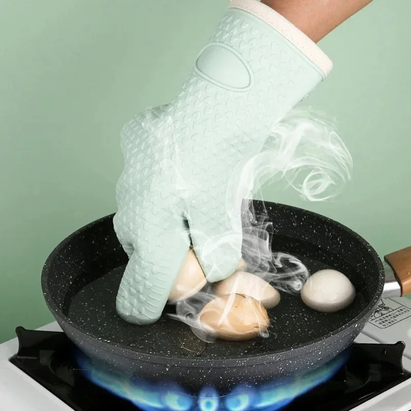 1 Piece Anti-Heat Hand Cover,  - Oven Mitt Silicone avaliação e preço