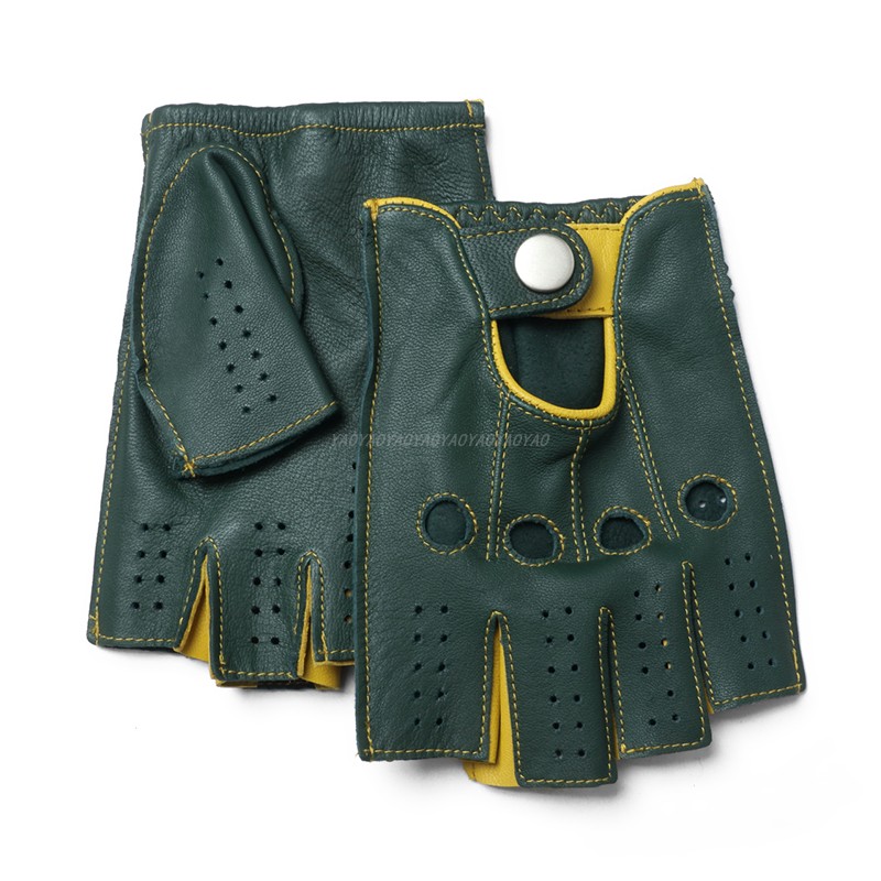 High Quality 2026 New Half Fai - Leather Driving Glove avaliação e preço