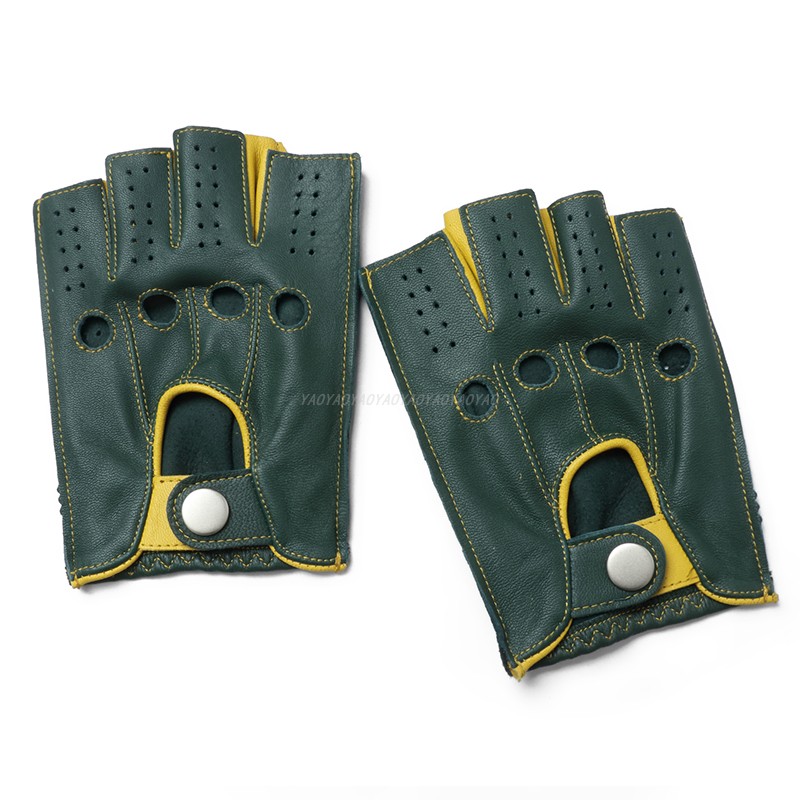 High Quality 2026 New Half Fai - Leather Driving Glove avaliação e preço