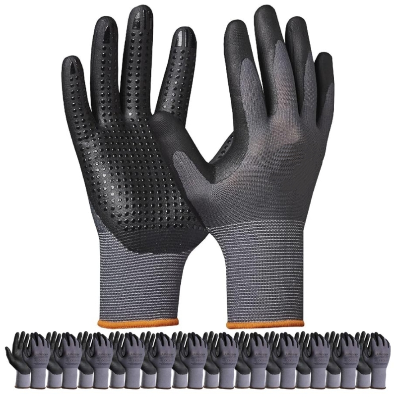 Micro-Foam Nitrile Coated Safe - Nitrile Mechanic Glove avaliação e preço