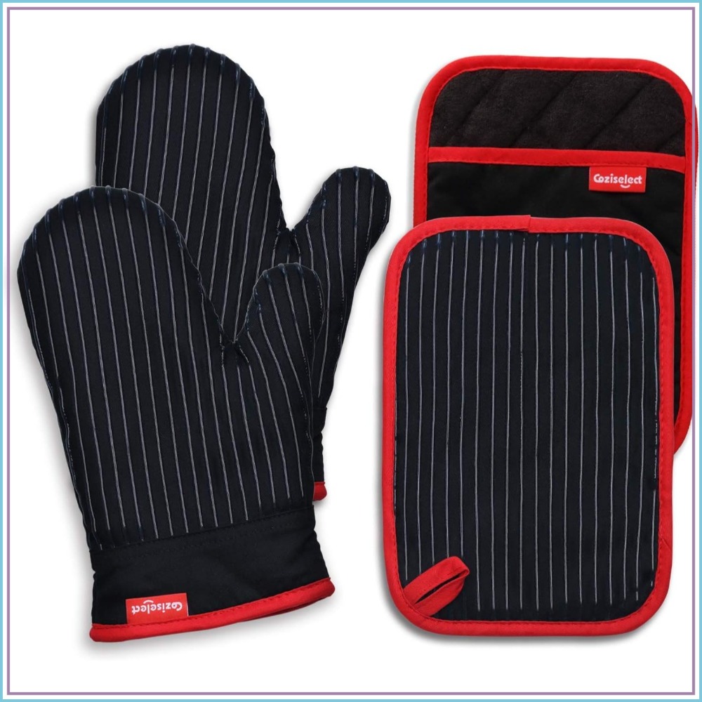 Heat Resistant Oven Mitts and  - Heat Resistant Glove avaliação e preço