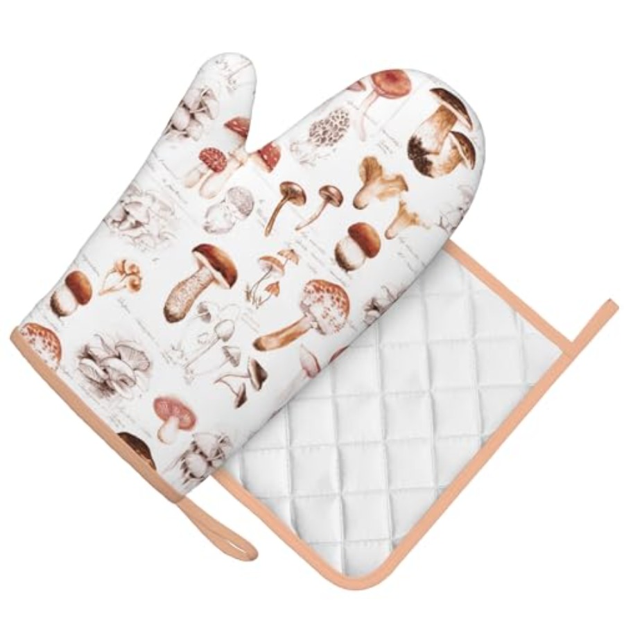 Silicone Oven Mitts Pan Mats S - Heat Resistant Glove avaliação e preço