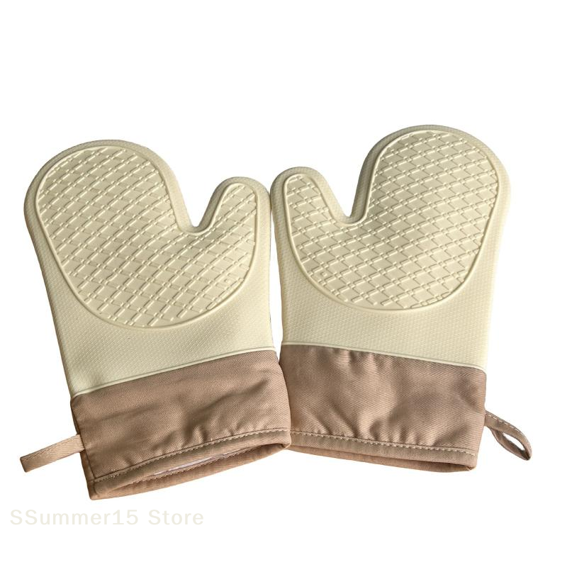 【R】Silicone Heat-insulating Gl - Oven Mitt Silicone avaliação e preço