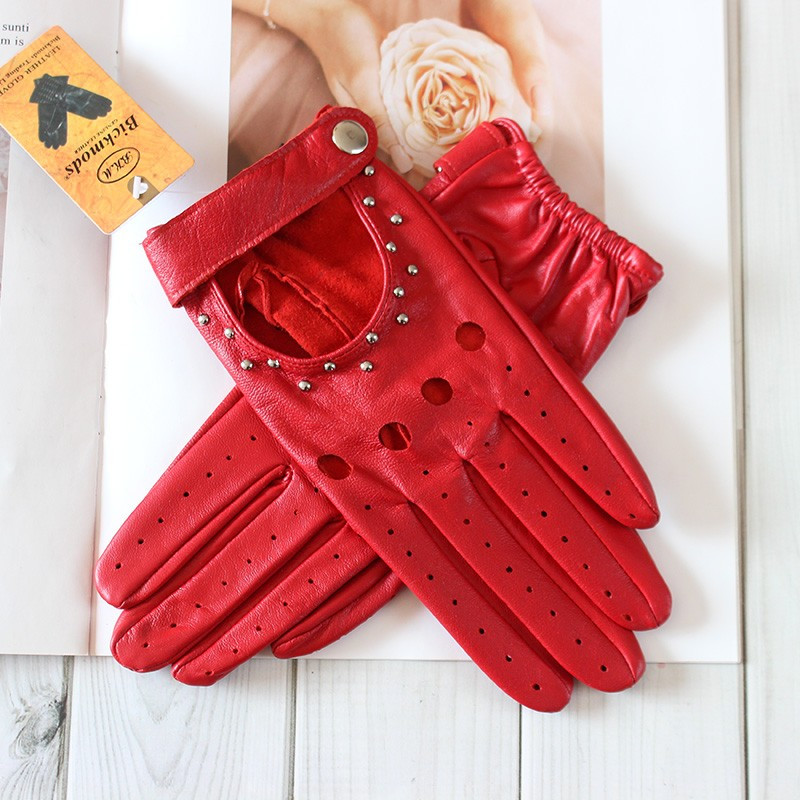 Summer Driving All Finger Leat - Leather Driving Glove avaliação e preço