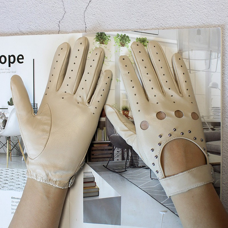 Summer Driving All Finger Leat - Leather Driving Glove avaliação e preço