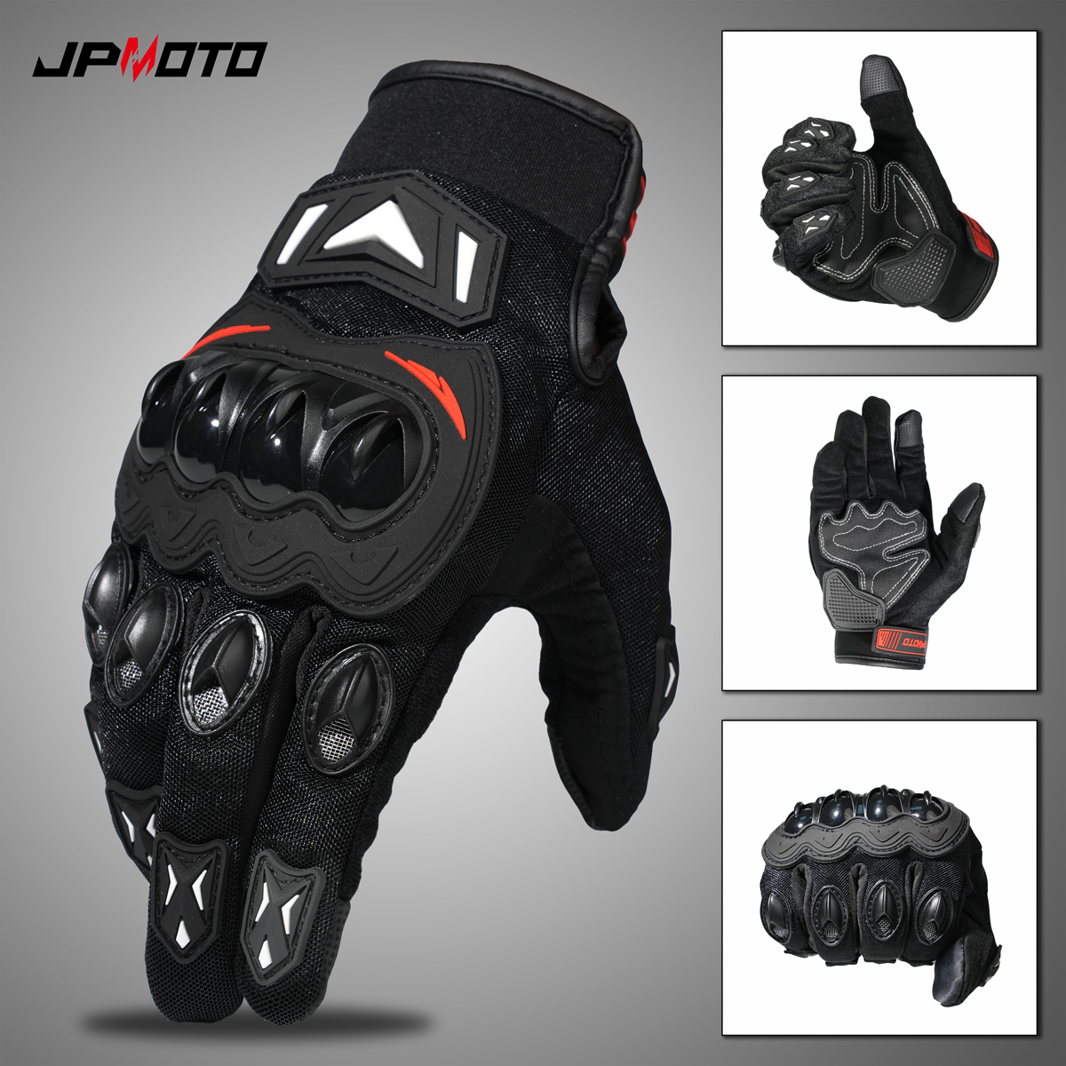 Motorcycle gloves for summer r - Motorcycle Glove Knuckle avaliação e preço